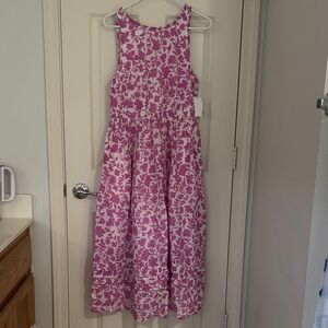 Caslon pink white dress